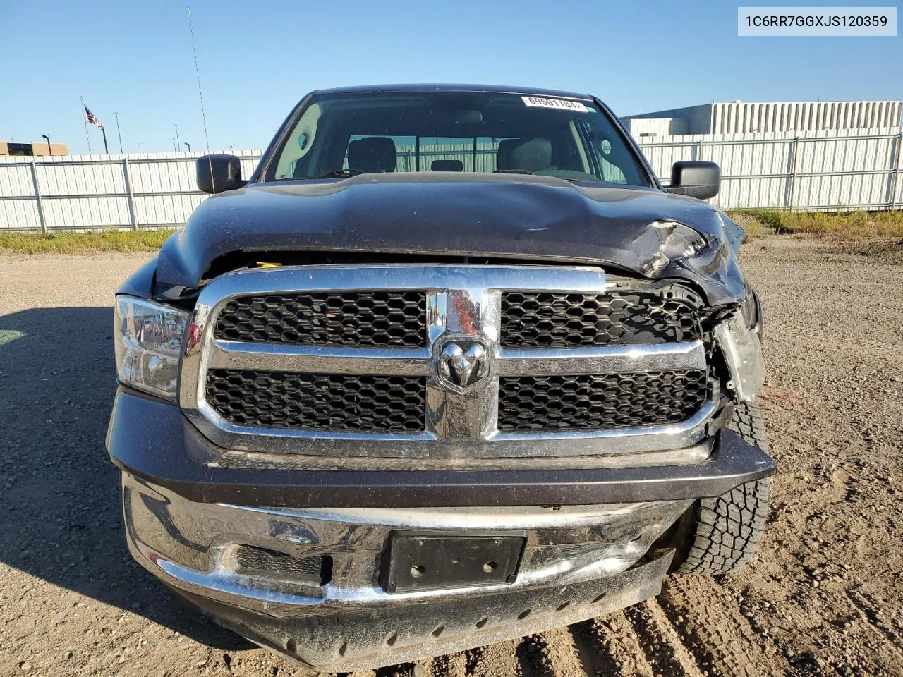 2018 Ram 1500 Slt VIN: 1C6RR7GGXJS120359 Lot: 69501184