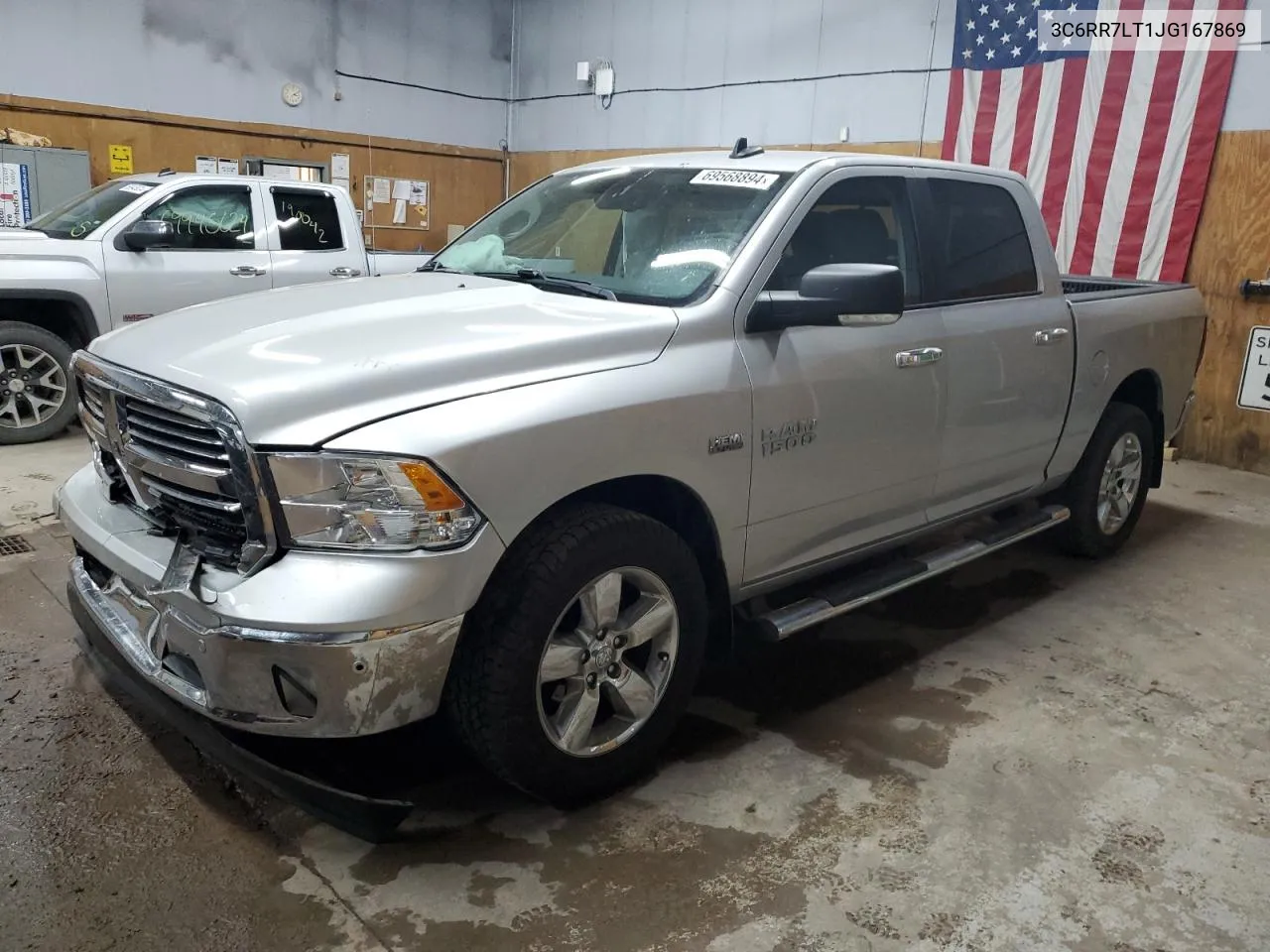 3C6RR7LT1JG167869 2018 Ram 1500 Slt