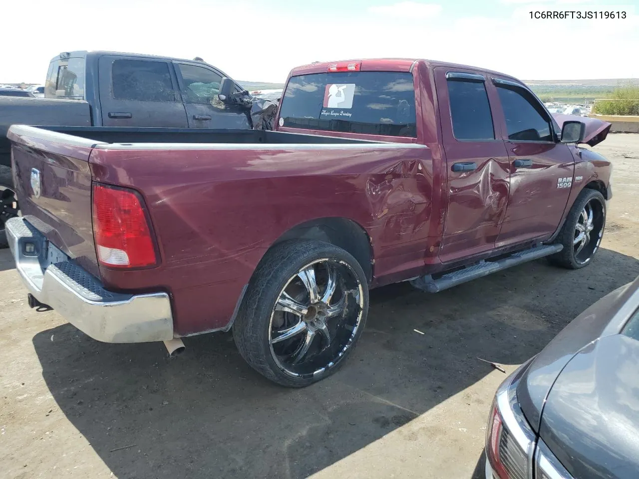 2018 Ram 1500 St VIN: 1C6RR6FT3JS119613 Lot: 69698894