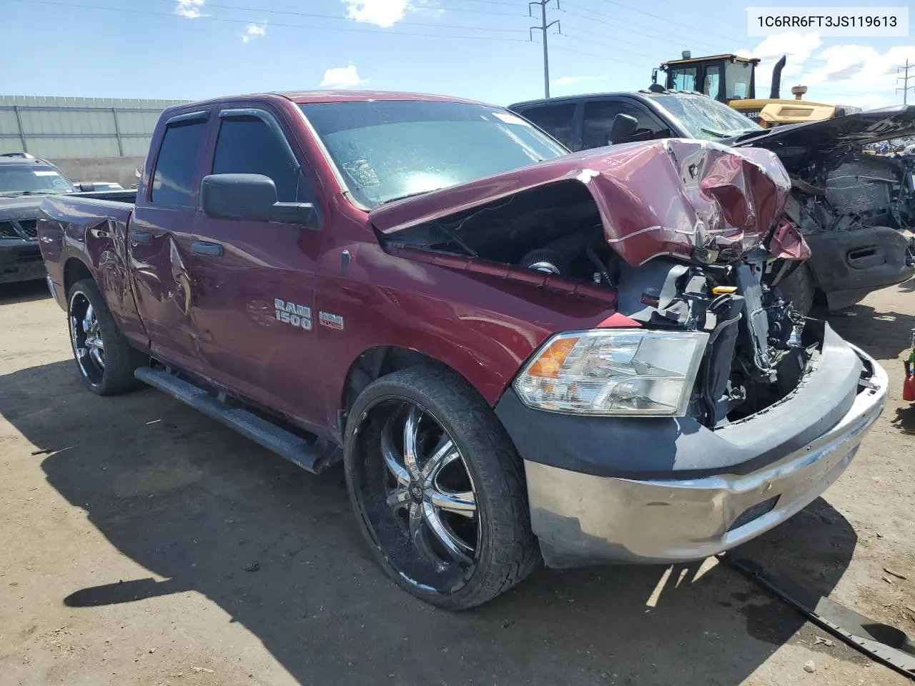 1C6RR6FT3JS119613 2018 Ram 1500 St