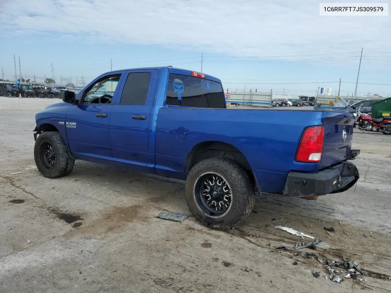 2018 Ram 1500 St VIN: 1C6RR7FT7JS309579 Lot: 70140574