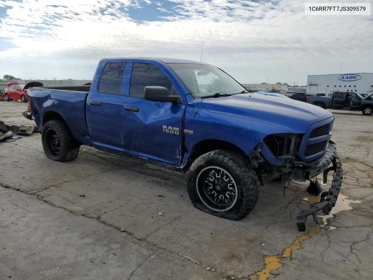 2018 Ram 1500 St VIN: 1C6RR7FT7JS309579 Lot: 70140574