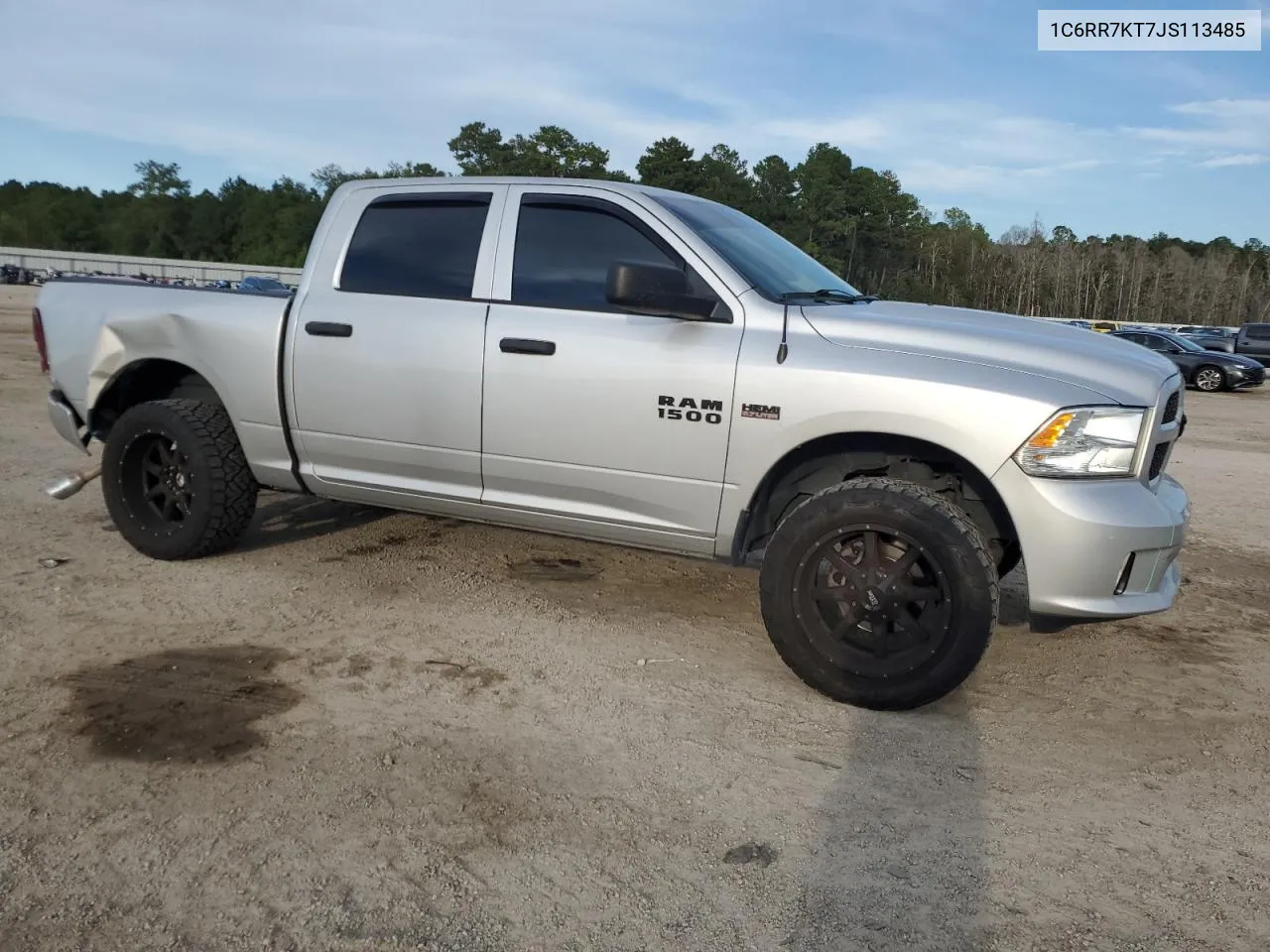 2018 Ram 1500 St VIN: 1C6RR7KT7JS113485 Lot: 70184354