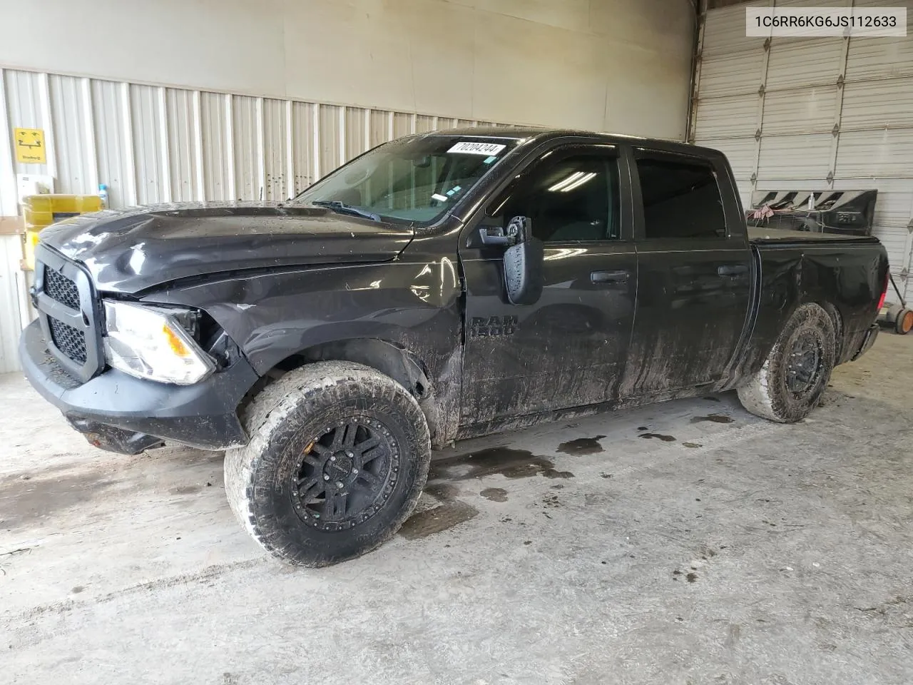 2018 Ram 1500 St VIN: 1C6RR6KG6JS112633 Lot: 70204244