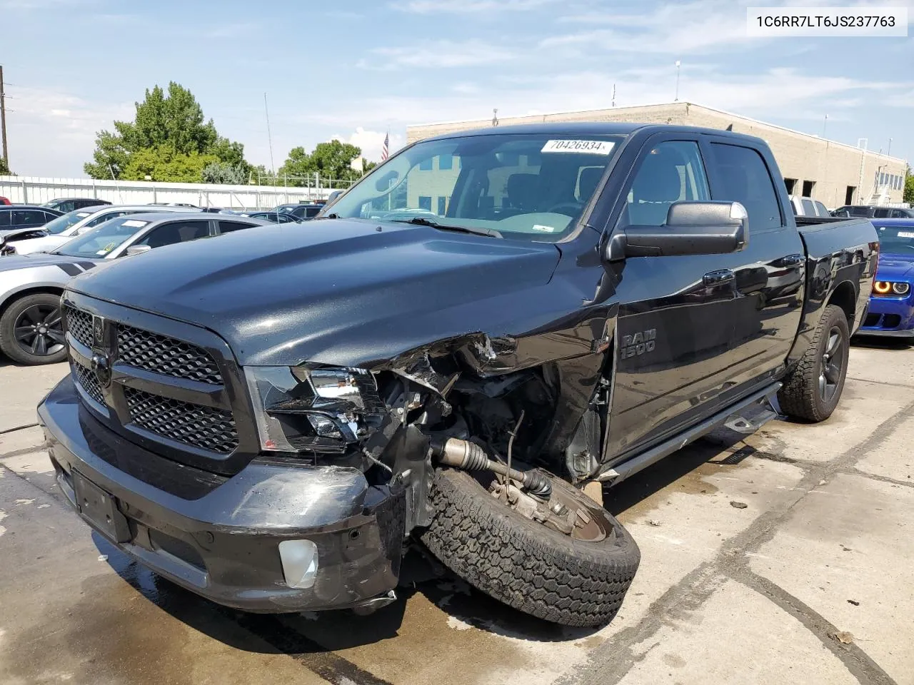 2018 Ram 1500 Slt VIN: 1C6RR7LT6JS237763 Lot: 70426934