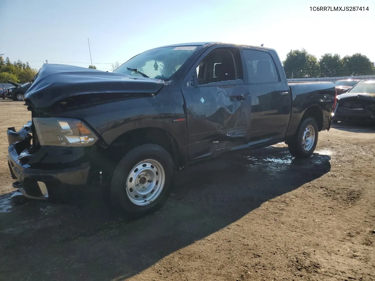 1C6RR7LMXJS287414 2018 Ram 1500 Slt