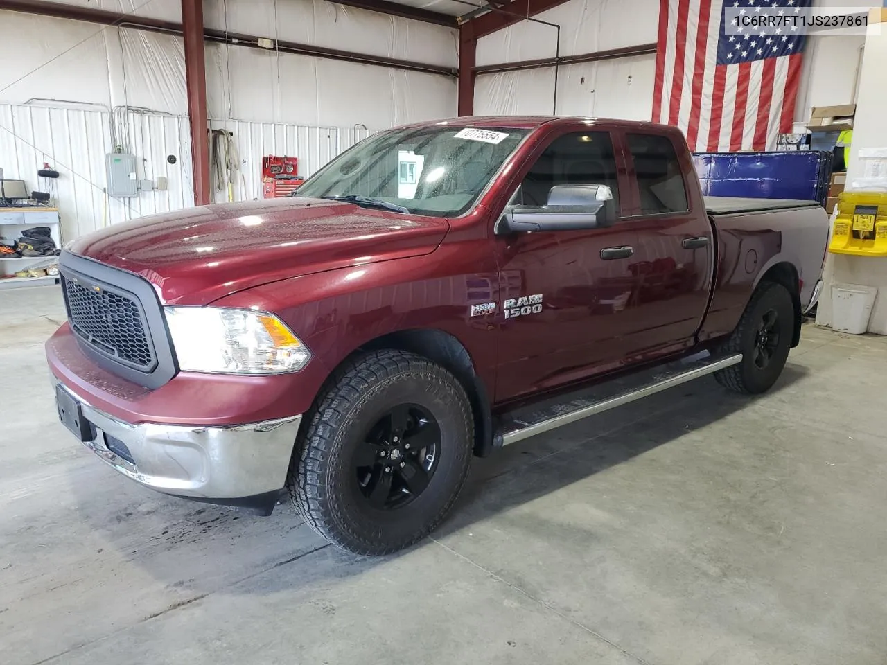 2018 Ram 1500 St VIN: 1C6RR7FT1JS237861 Lot: 70775554