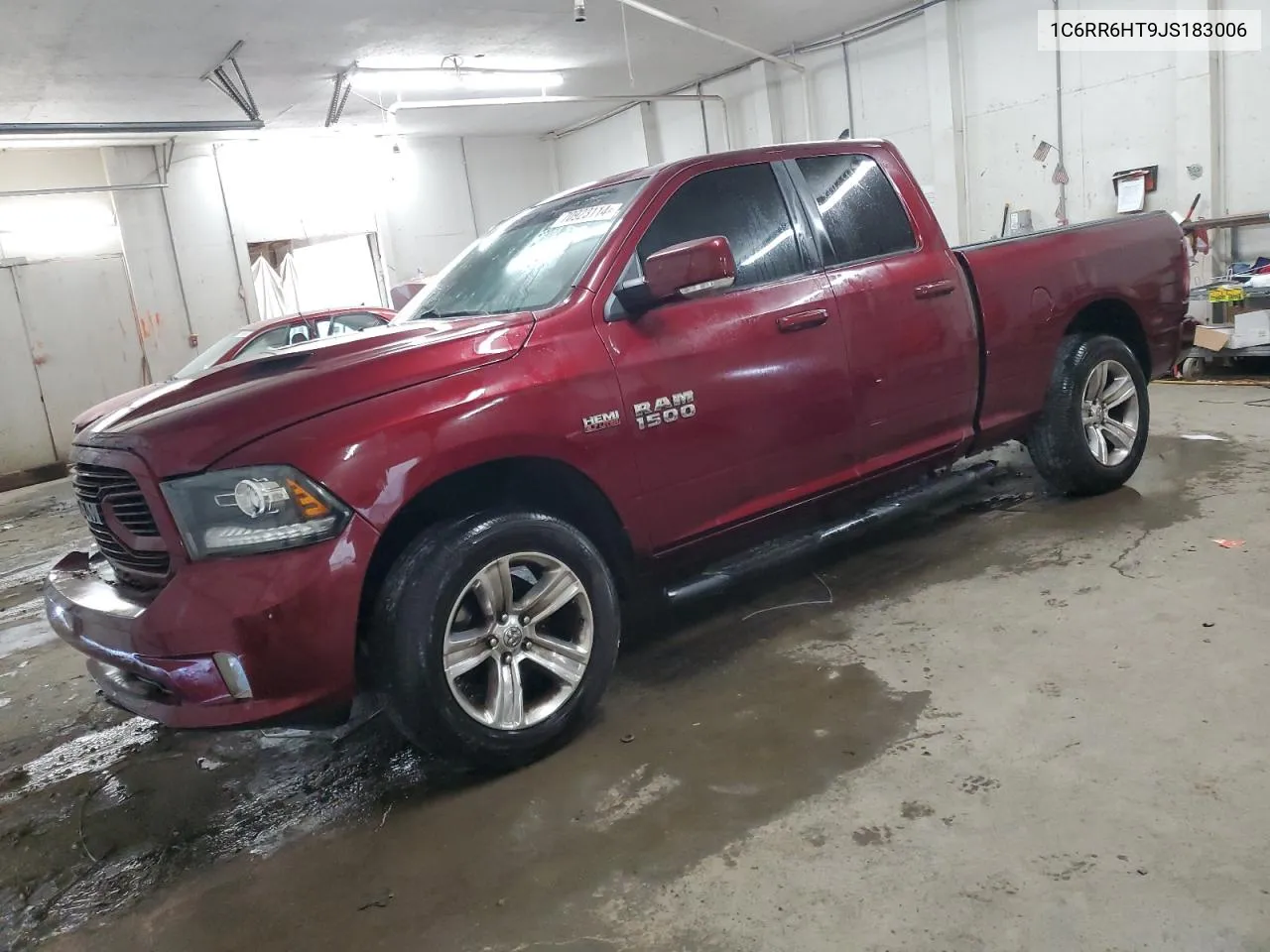 2018 Ram 1500 Sport VIN: 1C6RR6HT9JS183006 Lot: 70923114