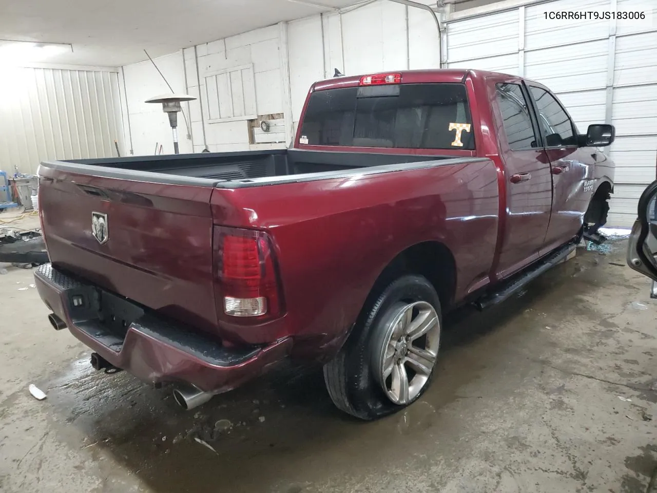 2018 Ram 1500 Sport VIN: 1C6RR6HT9JS183006 Lot: 70923114