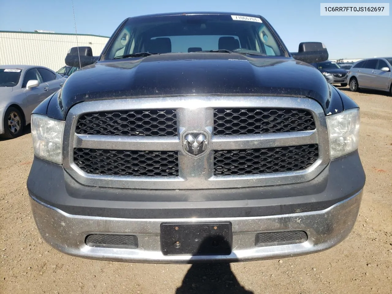 2018 Ram 1500 St VIN: 1C6RR7FT0JS162697 Lot: 71066704