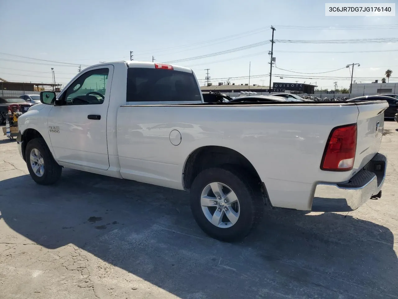 2018 Ram 1500 St VIN: 3C6JR7DG7JG176140 Lot: 71122624