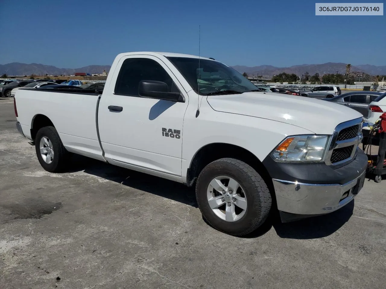 2018 Ram 1500 St VIN: 3C6JR7DG7JG176140 Lot: 71122624