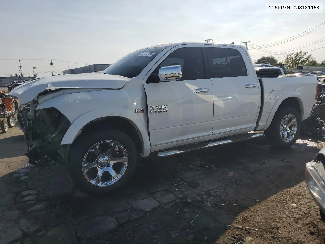 2018 Ram 1500 Laramie VIN: 1C6RR7NT0JS131158 Lot: 71367324