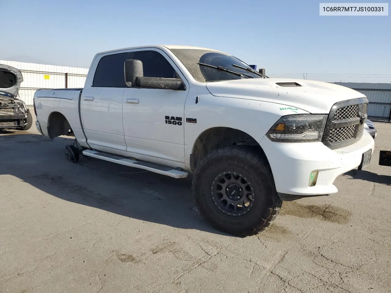 2018 Ram 1500 Sport VIN: 1C6RR7MT7JS100331 Lot: 71390884