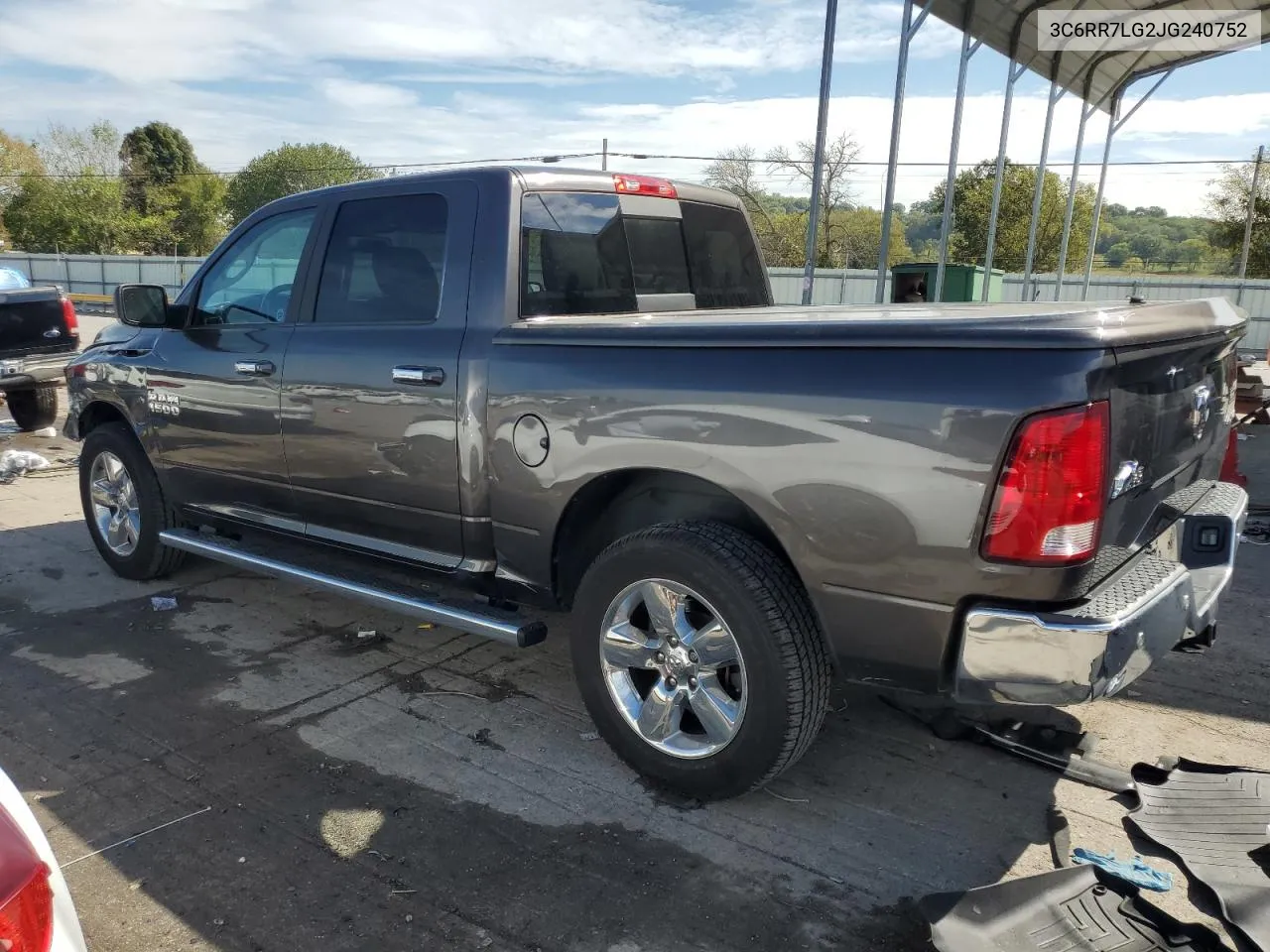 2018 Ram 1500 Slt VIN: 3C6RR7LG2JG240752 Lot: 71404574