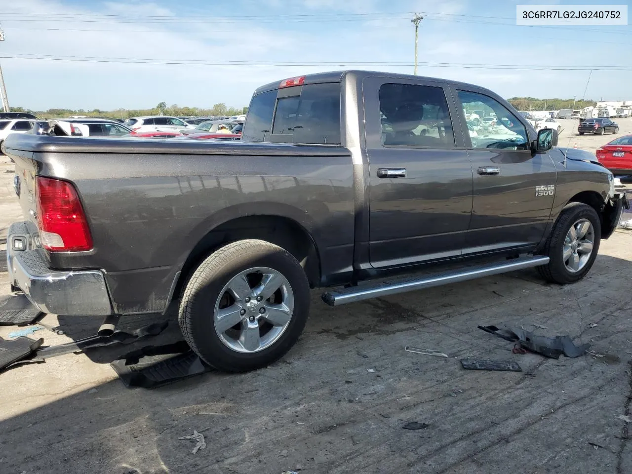 2018 Ram 1500 Slt VIN: 3C6RR7LG2JG240752 Lot: 71404574