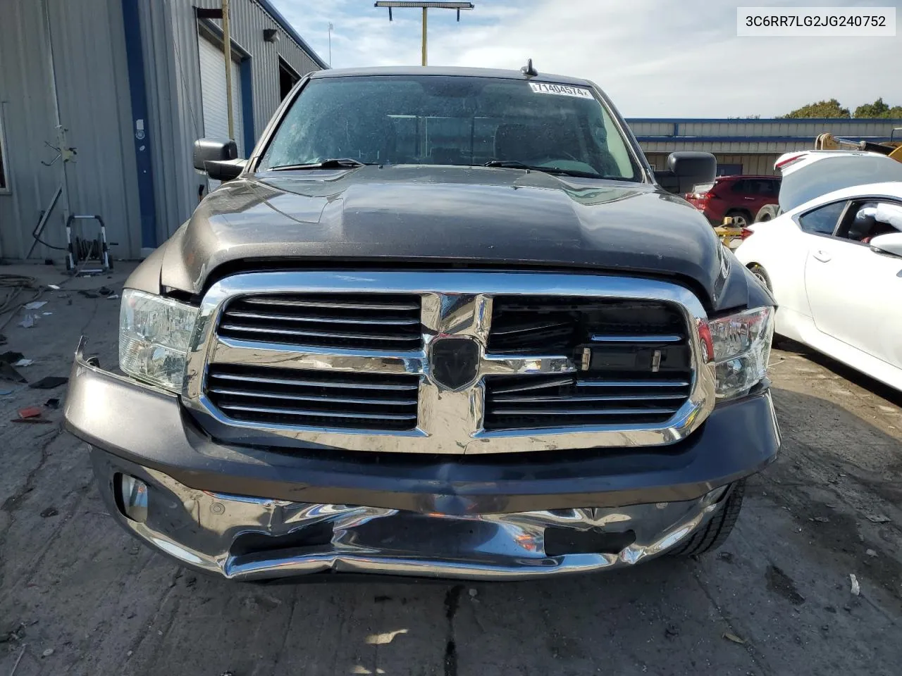 2018 Ram 1500 Slt VIN: 3C6RR7LG2JG240752 Lot: 71404574