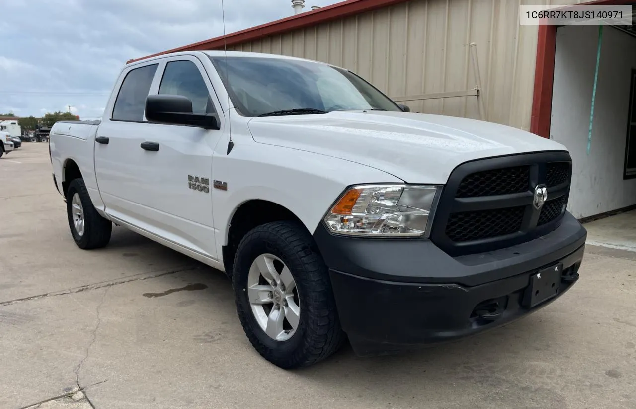 2018 Ram 1500 St VIN: 1C6RR7KT8JS140971 Lot: 71424864