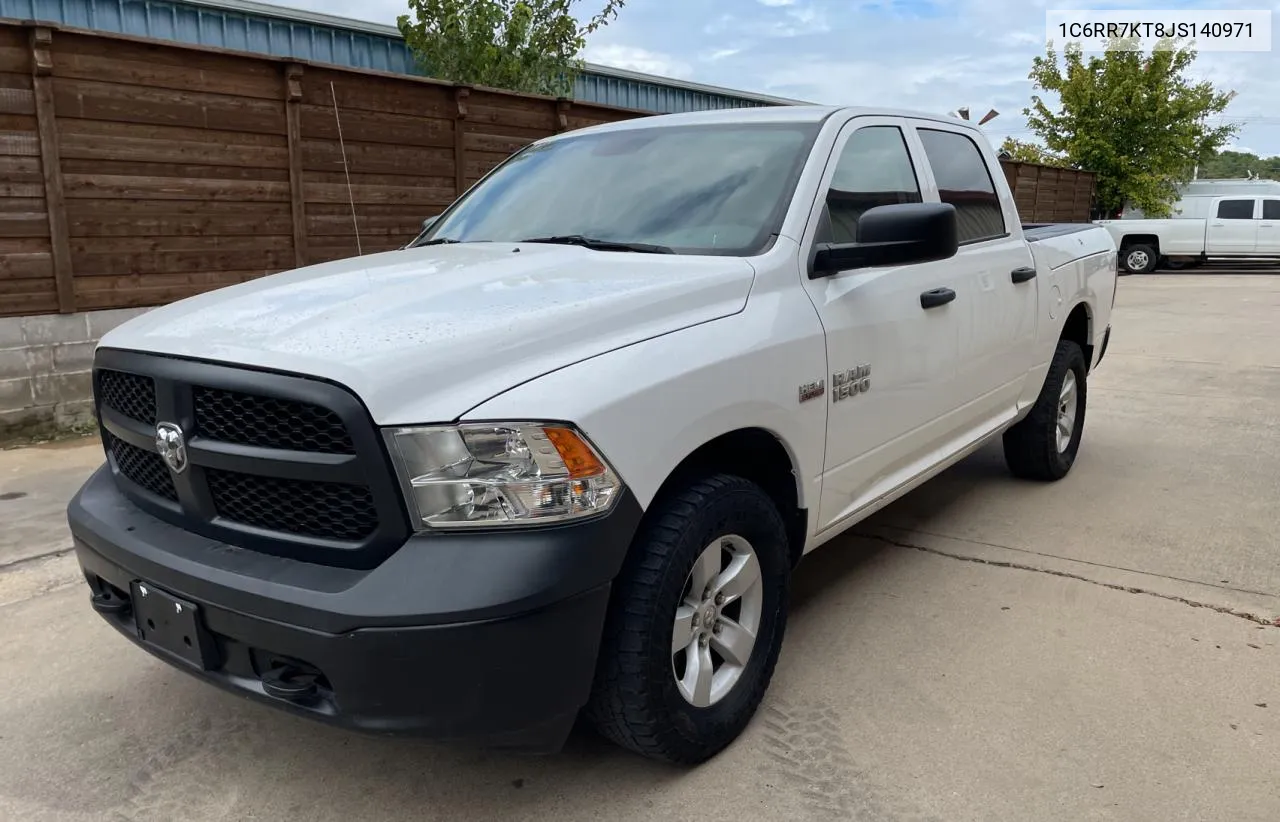 2018 Ram 1500 St VIN: 1C6RR7KT8JS140971 Lot: 71424864