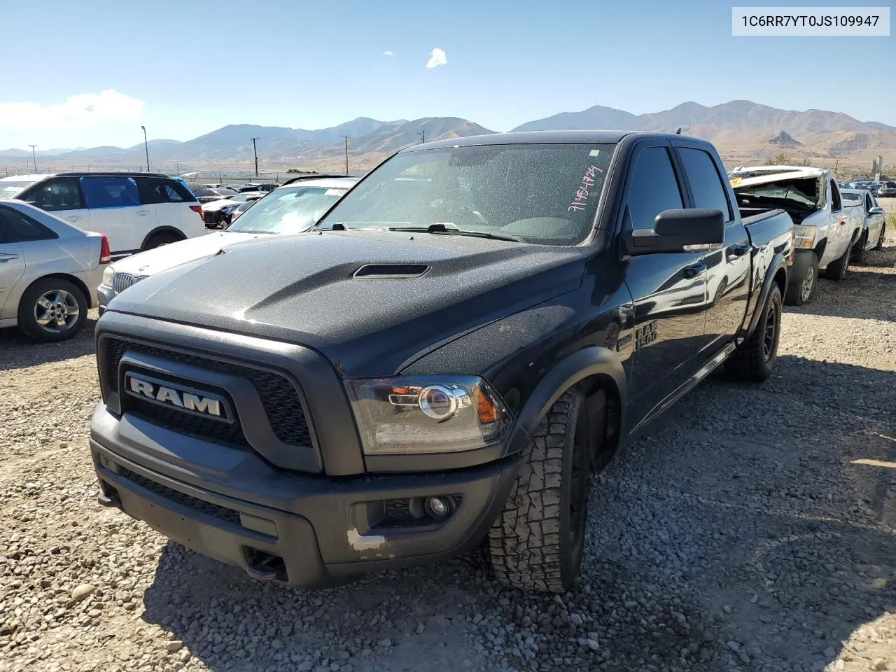 2018 Ram 1500 Rebel VIN: 1C6RR7YT0JS109947 Lot: 71454724