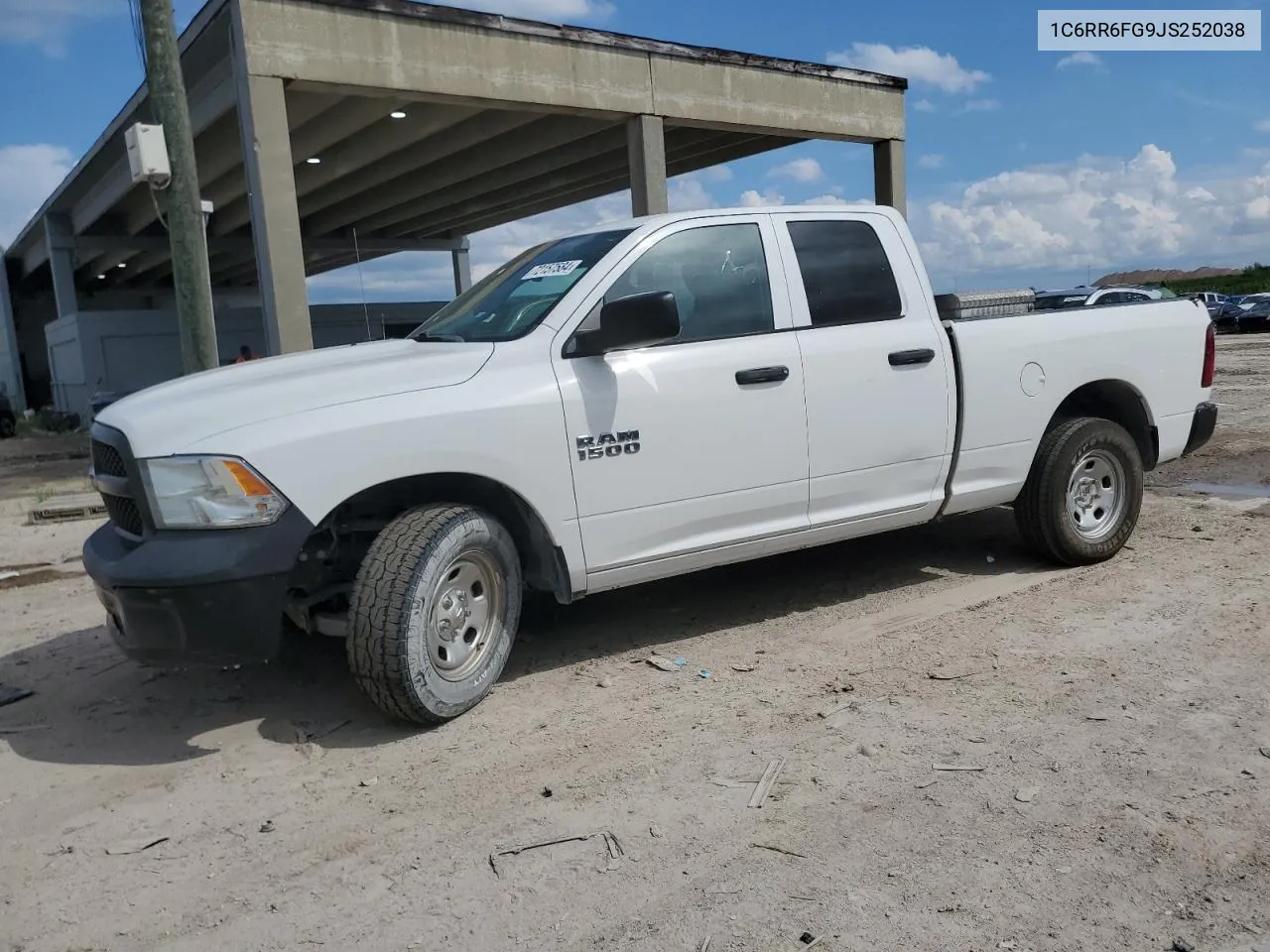 2018 Ram 1500 St VIN: 1C6RR6FG9JS252038 Lot: 72157584