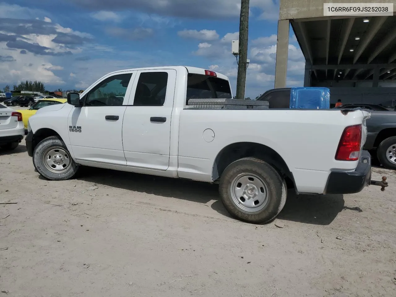 2018 Ram 1500 St VIN: 1C6RR6FG9JS252038 Lot: 72157584