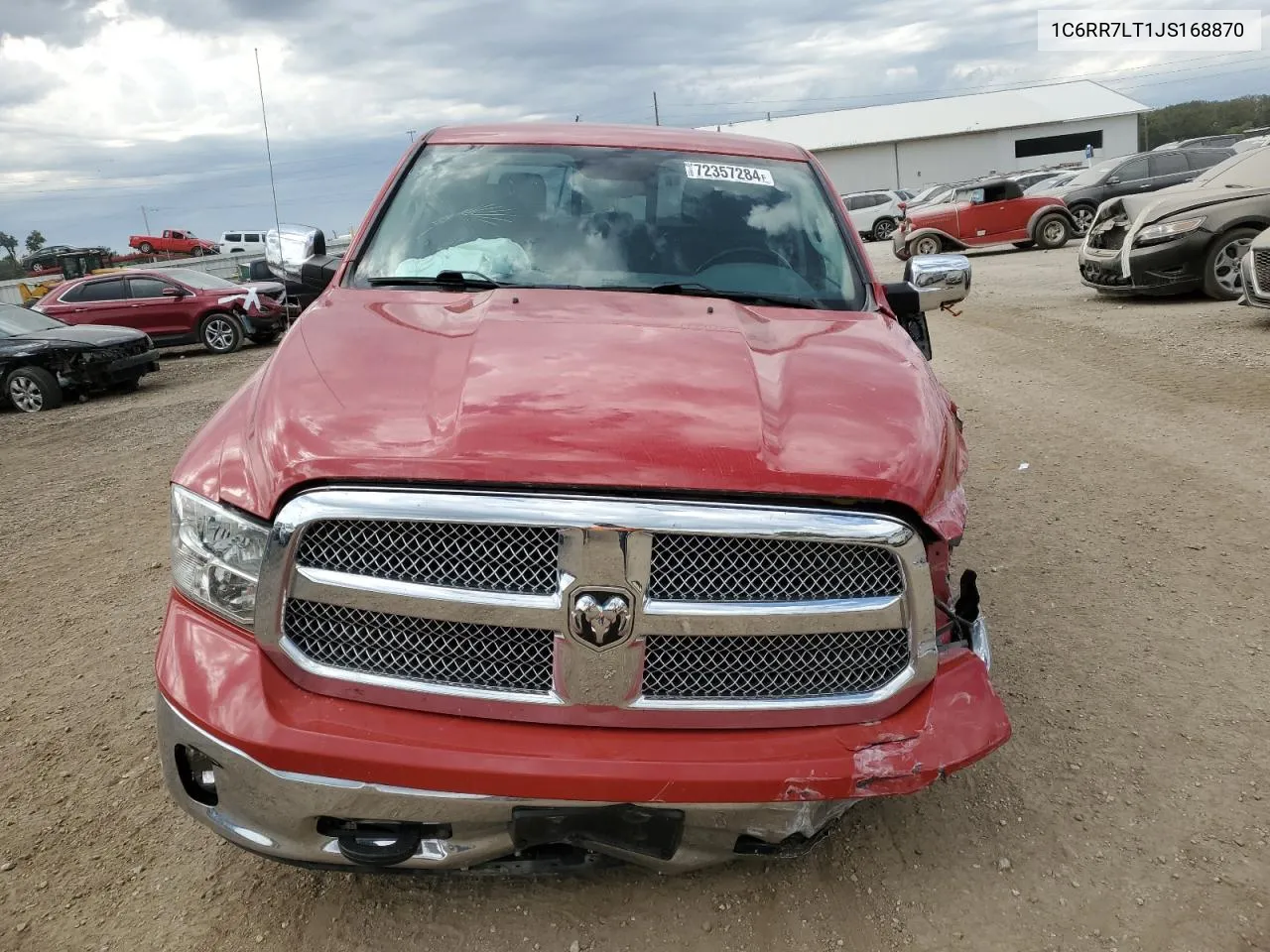 2018 Ram 1500 Slt VIN: 1C6RR7LT1JS168870 Lot: 72357284