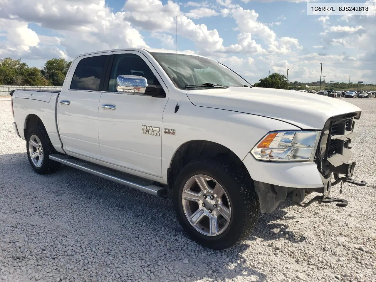 2018 Ram 1500 Slt VIN: 1C6RR7LT8JS242818 Lot: 72362824