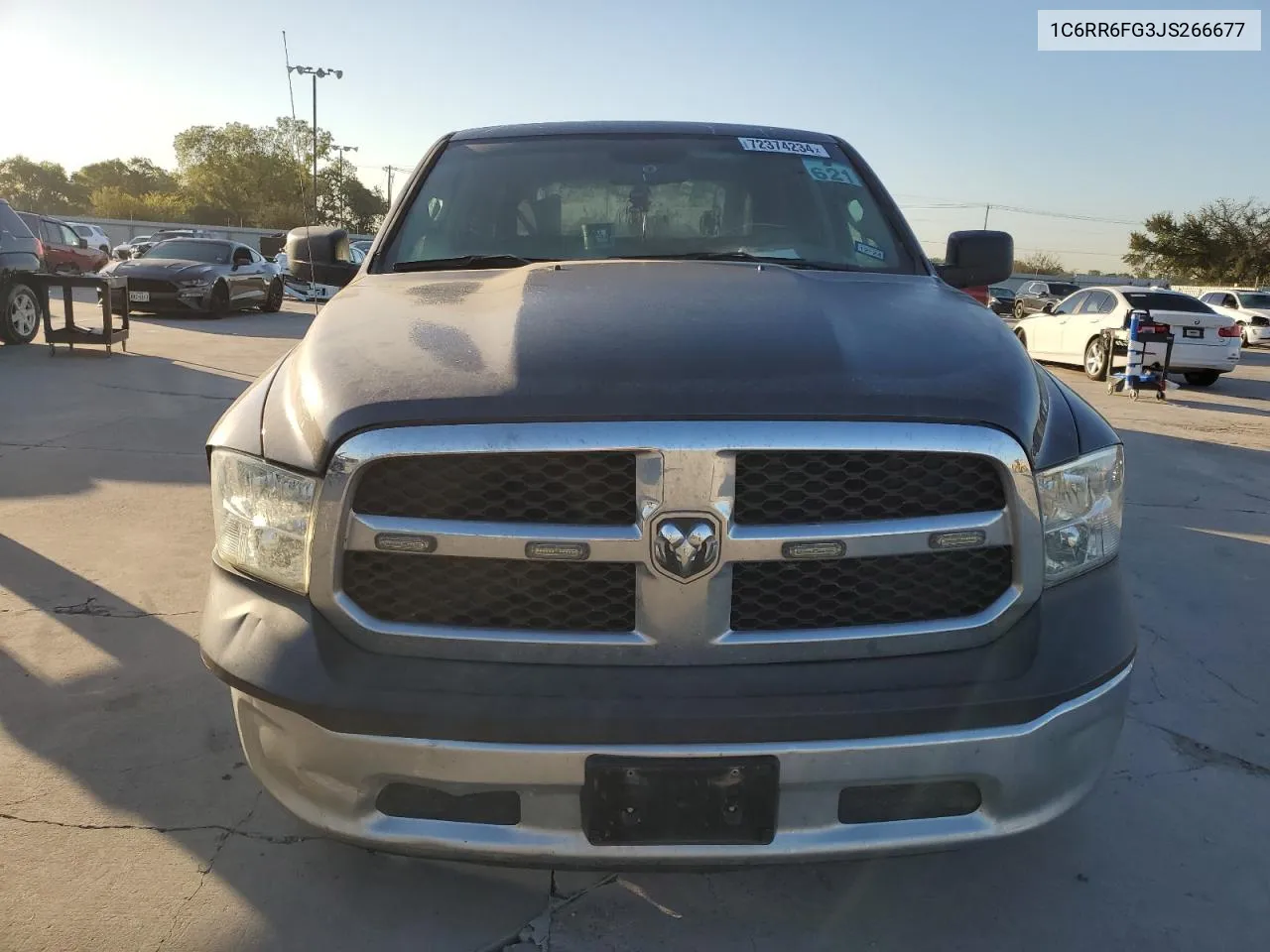 2018 Ram 1500 St VIN: 1C6RR6FG3JS266677 Lot: 72374234