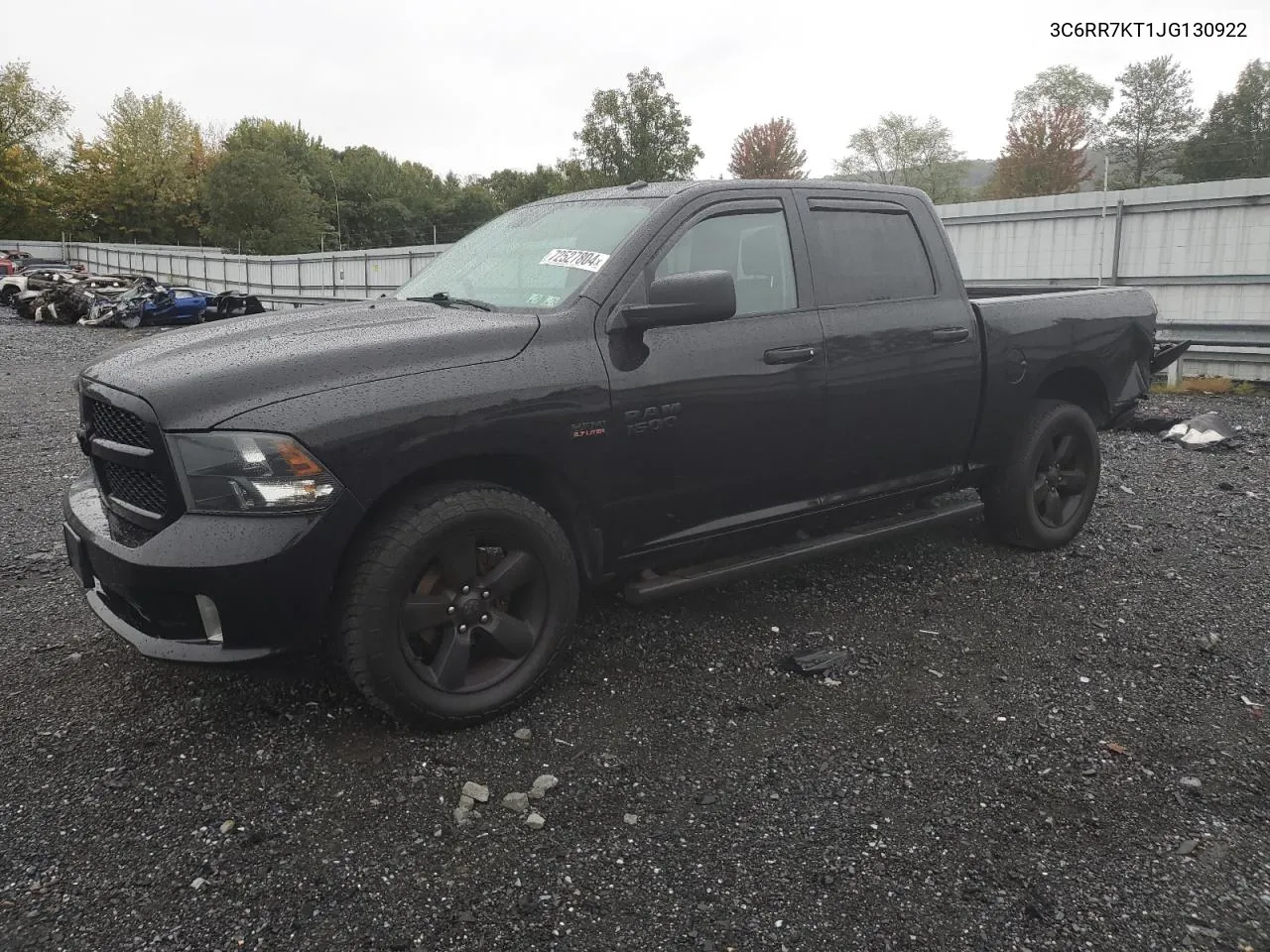 2018 Ram 1500 St VIN: 3C6RR7KT1JG130922 Lot: 72527804