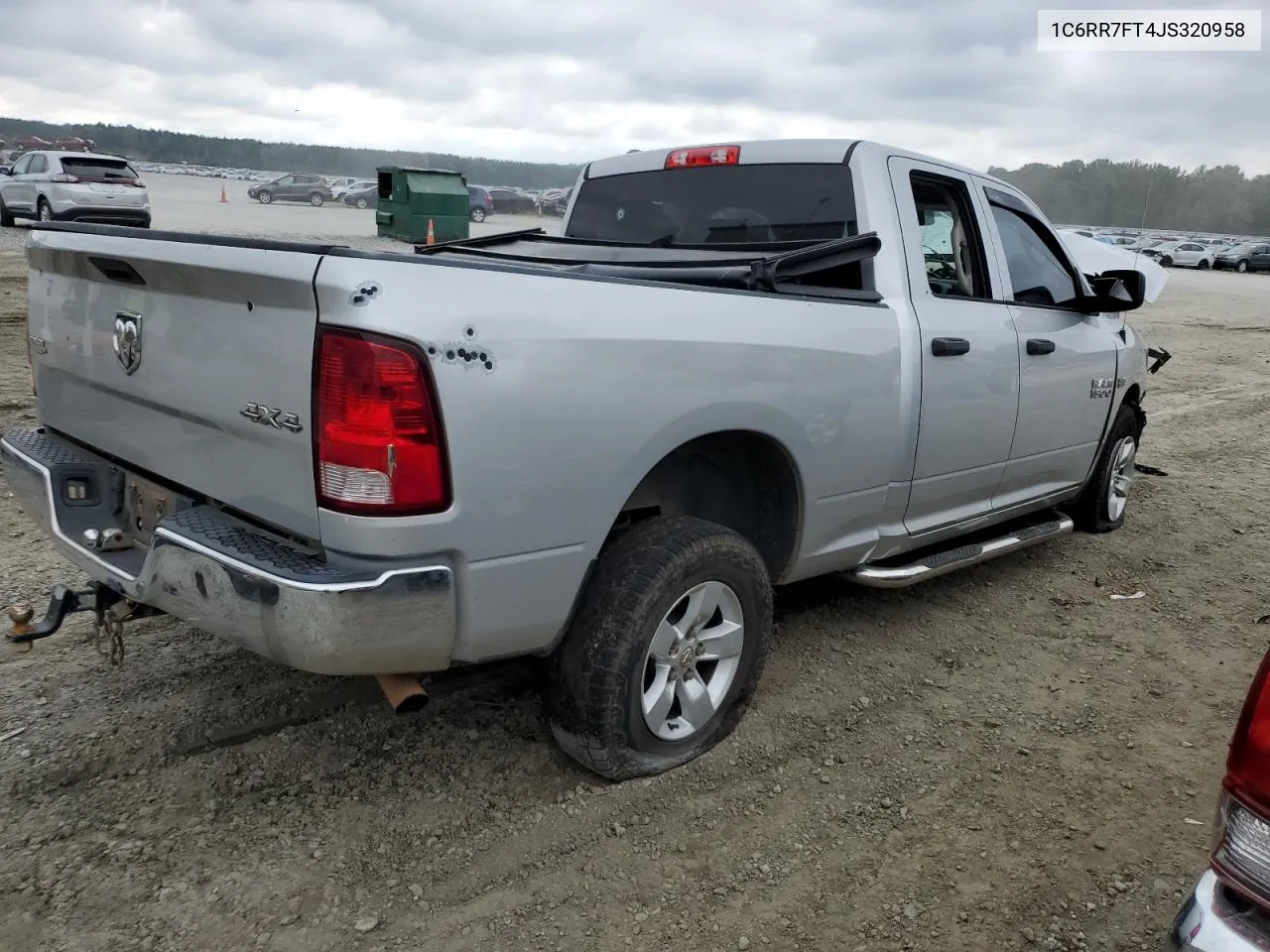 2018 Ram 1500 St VIN: 1C6RR7FT4JS320958 Lot: 72713754