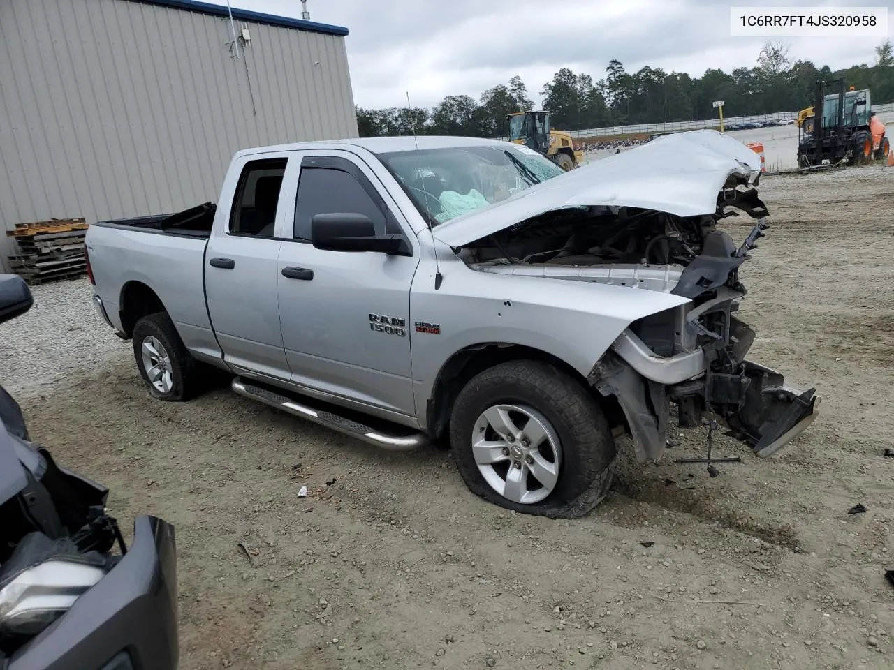 2018 Ram 1500 St VIN: 1C6RR7FT4JS320958 Lot: 72713754