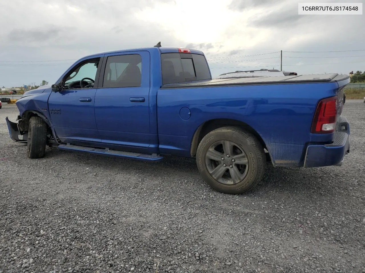 2018 Ram 1500 Sport VIN: 1C6RR7UT6JS174548 Lot: 72735284