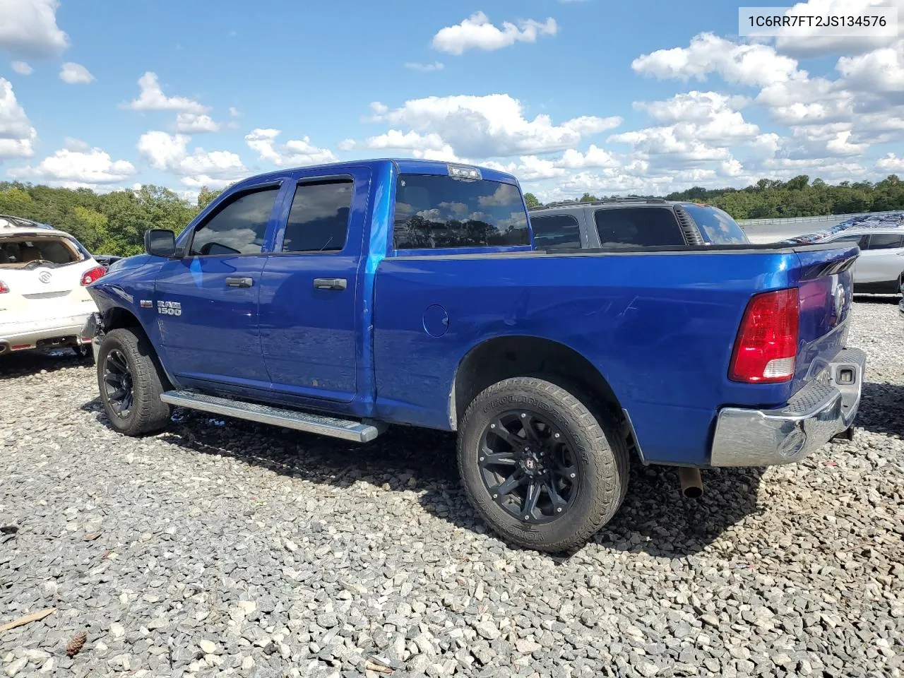 2018 Ram 1500 St VIN: 1C6RR7FT2JS134576 Lot: 72753214