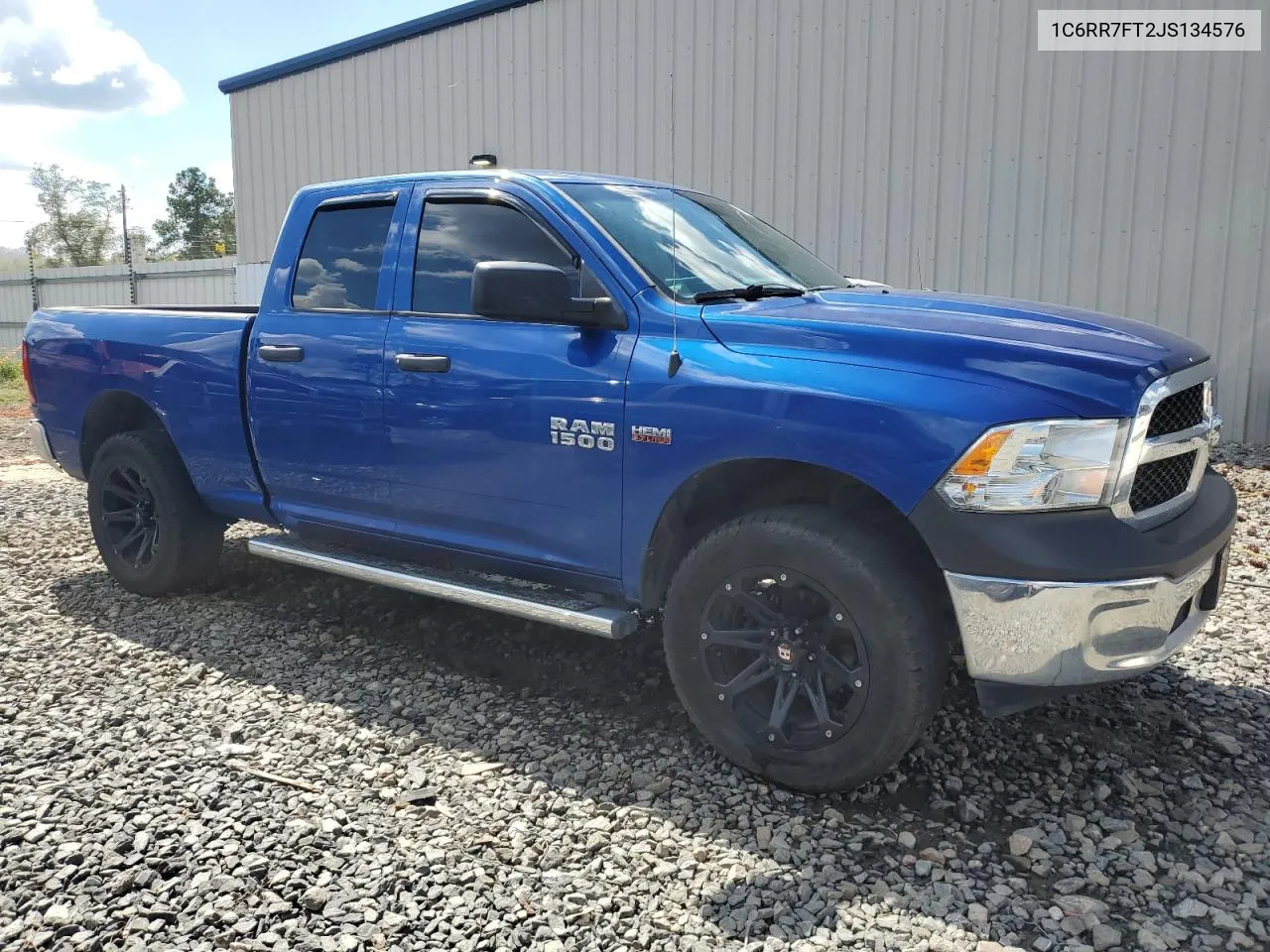 2018 Ram 1500 St VIN: 1C6RR7FT2JS134576 Lot: 72753214