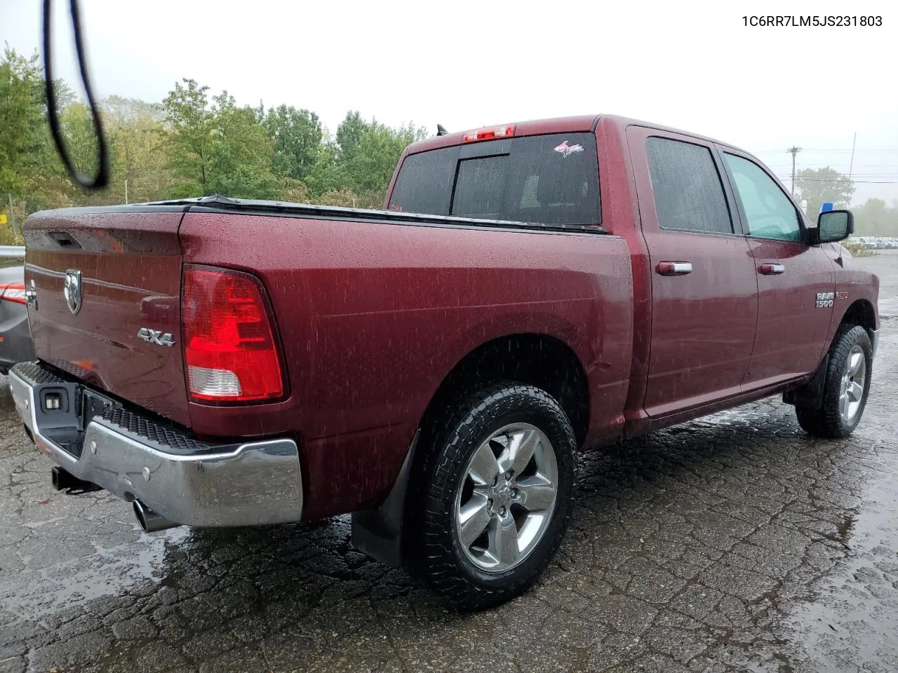 2018 Ram 1500 Slt VIN: 1C6RR7LM5JS231803 Lot: 72766354