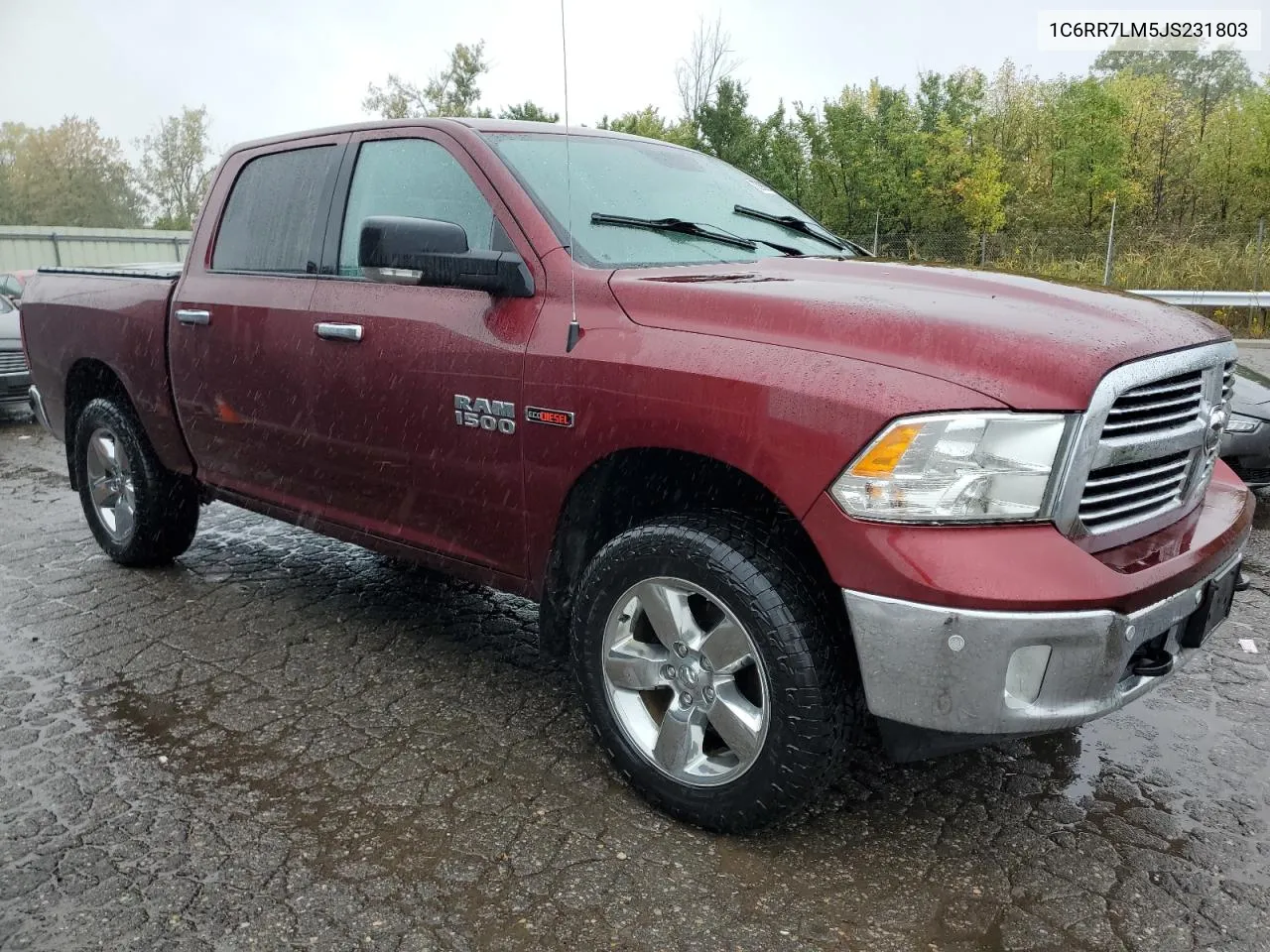 2018 Ram 1500 Slt VIN: 1C6RR7LM5JS231803 Lot: 72766354