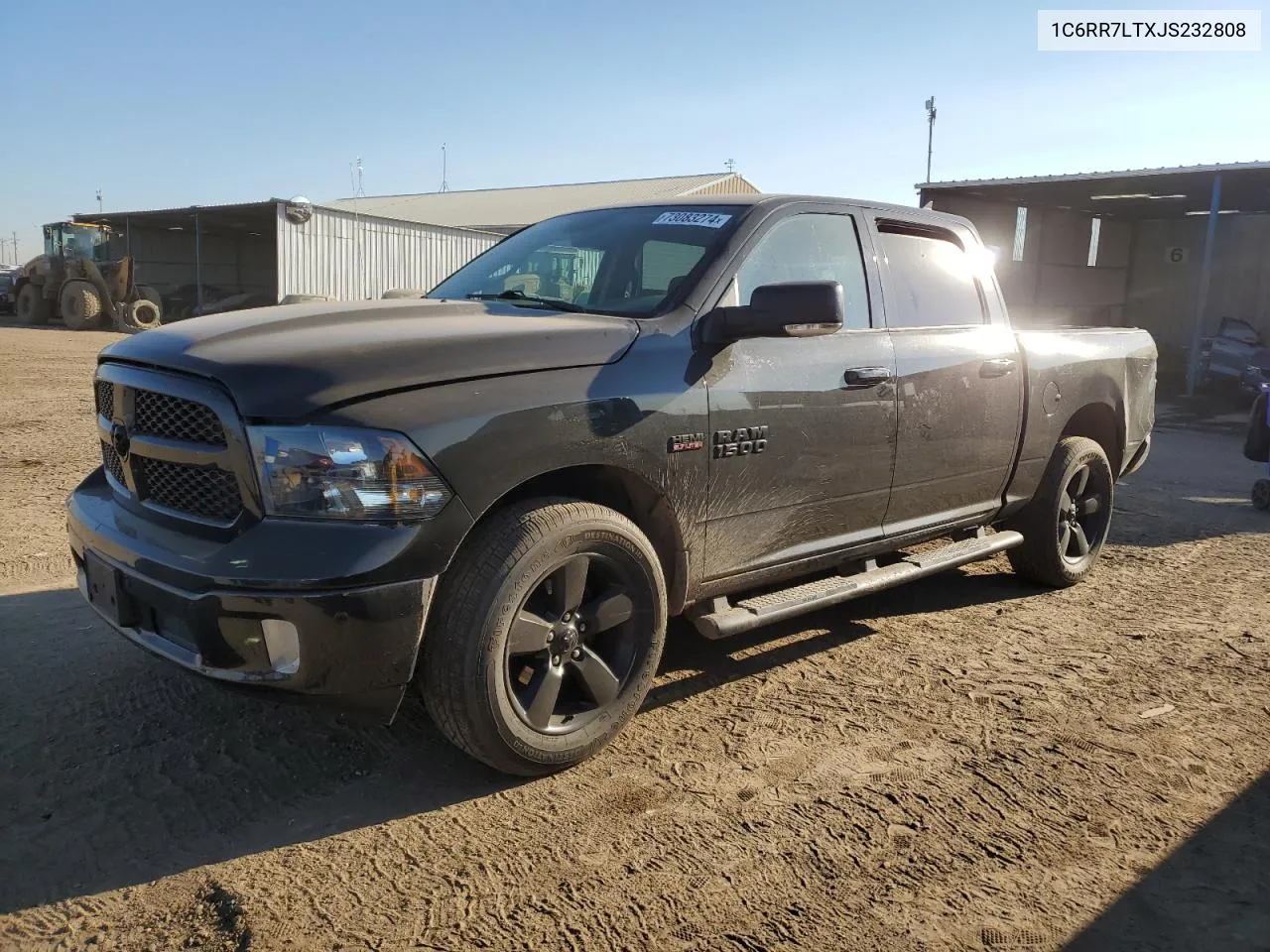 2018 Ram 1500 Slt VIN: 1C6RR7LTXJS232808 Lot: 73083274