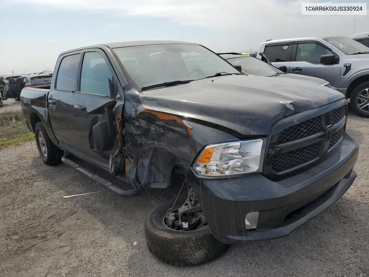 2018 Ram 1500 St VIN: 1C6RR6KG0JS330924 Lot: 73207674