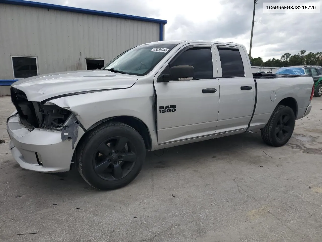 2018 Ram 1500 St VIN: 1C6RR6FG3JS216720 Lot: 73239054