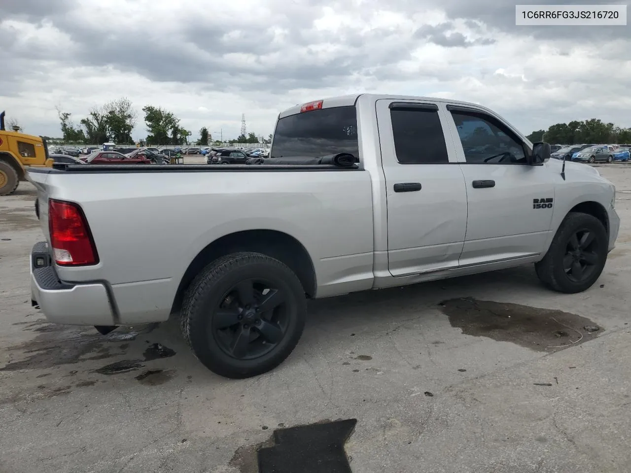 2018 Ram 1500 St VIN: 1C6RR6FG3JS216720 Lot: 73239054