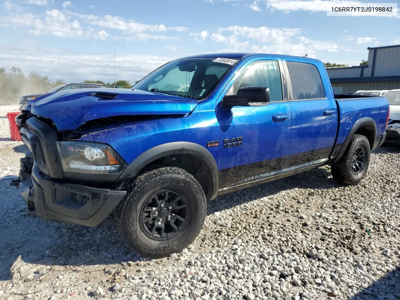 2018 Ram 1500 Rebel VIN: 1C6RR7YT2JS198842 Lot: 73340814