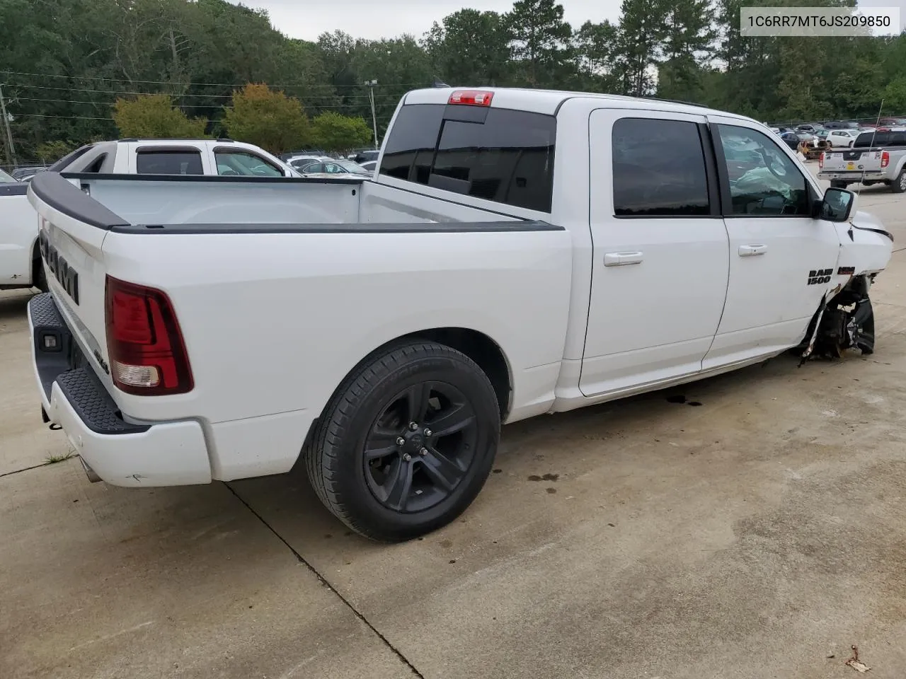 2018 Ram 1500 Sport VIN: 1C6RR7MT6JS209850 Lot: 73999674