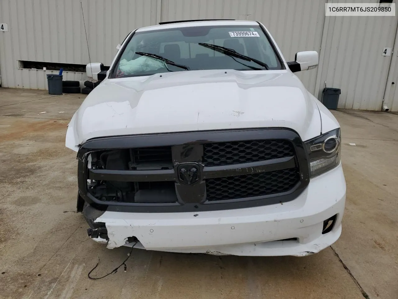 2018 Ram 1500 Sport VIN: 1C6RR7MT6JS209850 Lot: 73999674