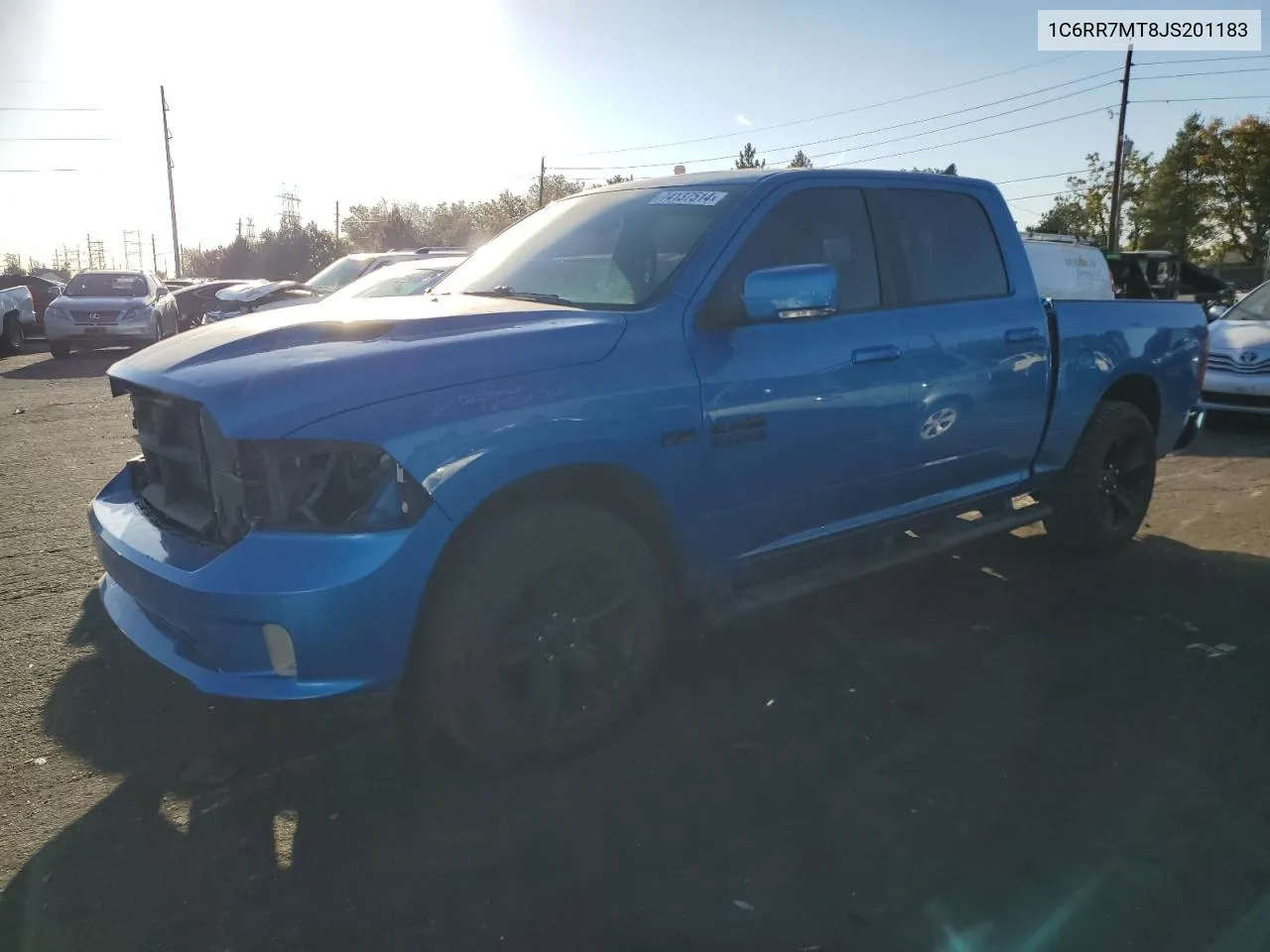 2018 Ram 1500 Sport VIN: 1C6RR7MT8JS201183 Lot: 74137514