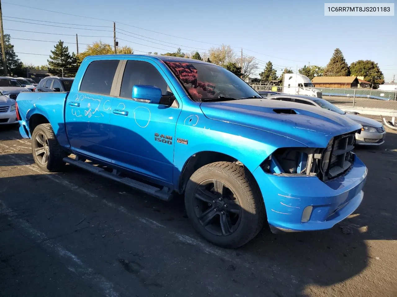 2018 Ram 1500 Sport VIN: 1C6RR7MT8JS201183 Lot: 74137514