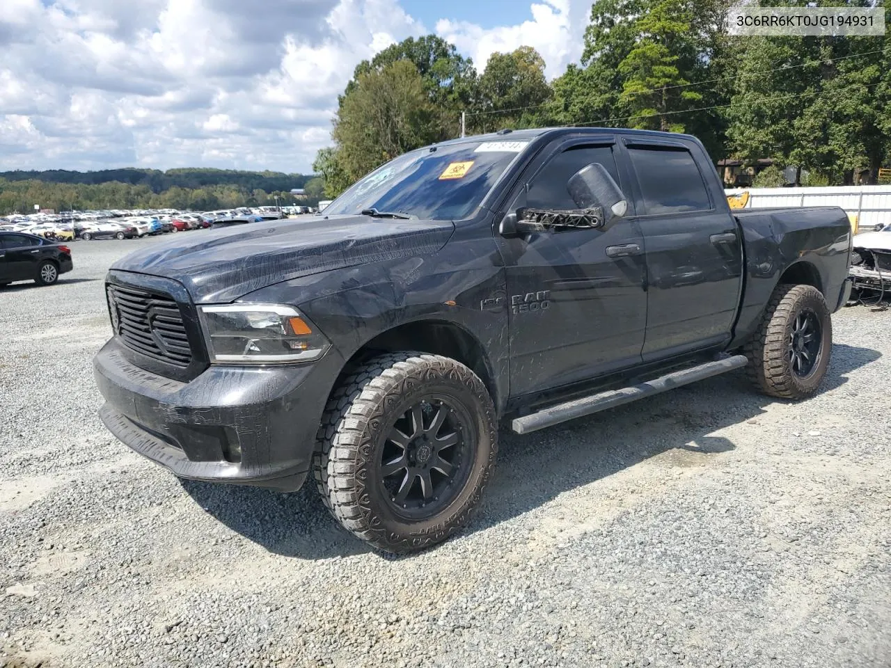 2018 Ram 1500 St VIN: 3C6RR6KT0JG194931 Lot: 74178744