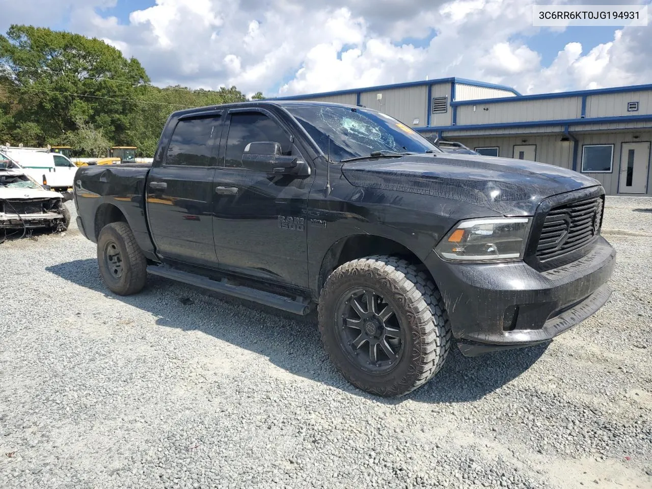 2018 Ram 1500 St VIN: 3C6RR6KT0JG194931 Lot: 74178744