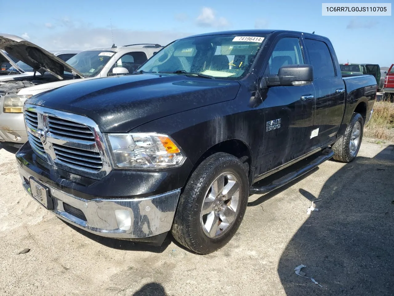 2018 Ram 1500 Slt VIN: 1C6RR7LG0JS110705 Lot: 74196414