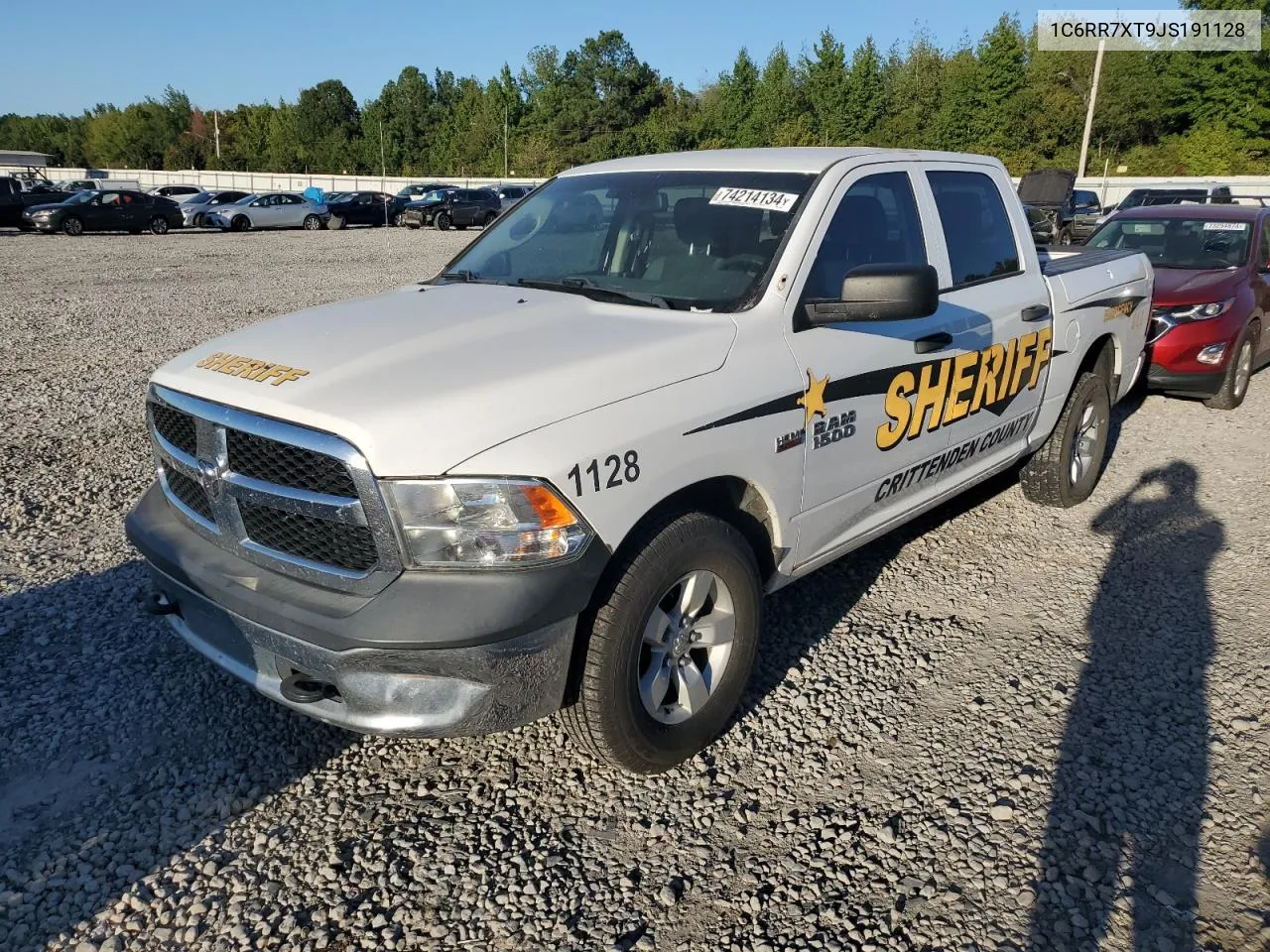 2018 Ram 1500 Ssv VIN: 1C6RR7XT9JS191128 Lot: 74214134